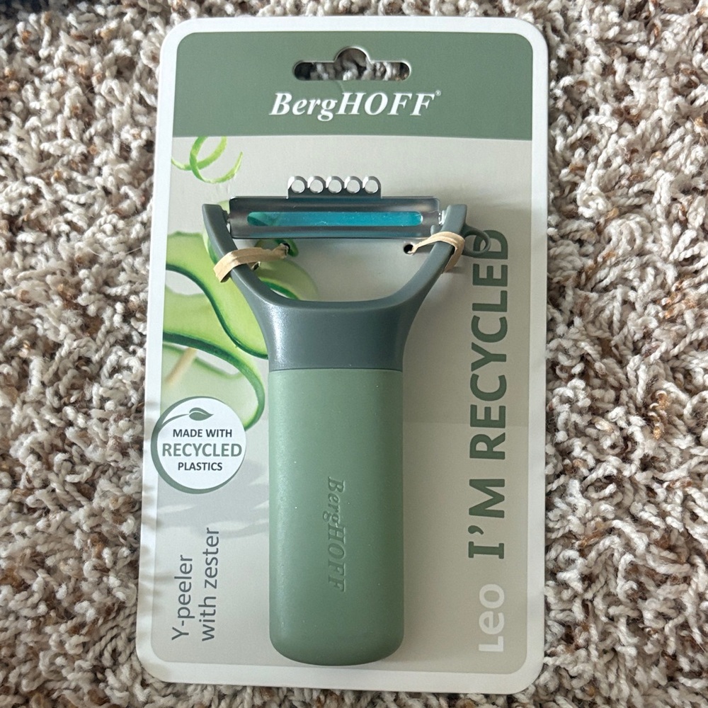 BergHOFF Green Y-Peeler with Zester